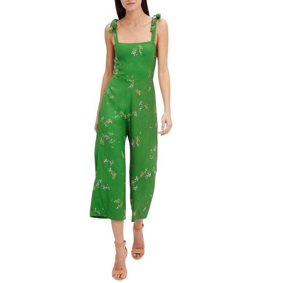 Faithful the Brand Elsa Green Jumpsuit Size Small - Picture 4 of 12